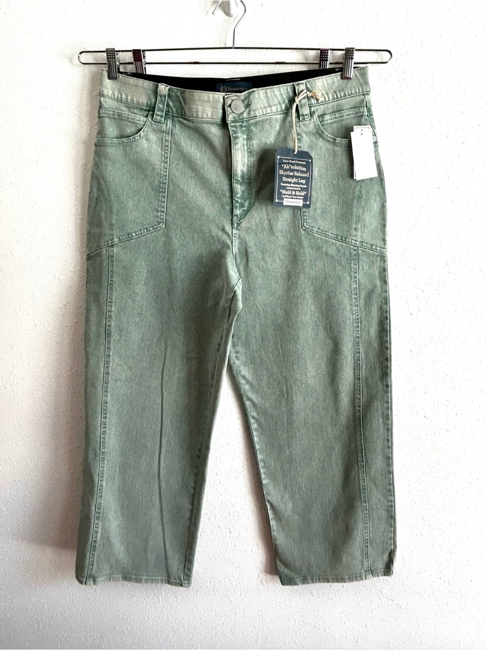 Democracy "Ab" Solution Relaxed Jeans Women's Size 16 Blue Denim Stretch